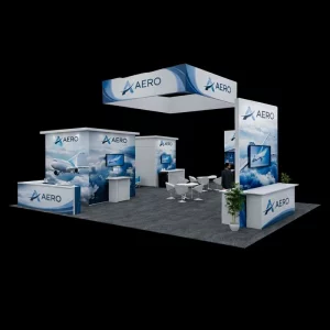 30×40 Advanced Technology Exhibit Booth – Orlando