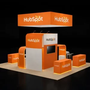 20×20 SaaS Trade Show Booth Design – Orlando