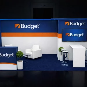 10×20 Corporate Branding Exhibit Booth – Orlando