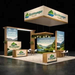 20×30 Sustainable Brand Exhibit Booth – Orlando